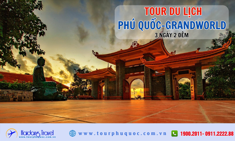 Tour du lịch Phú Quốc – Grandworld 3 ngày 2 đêm